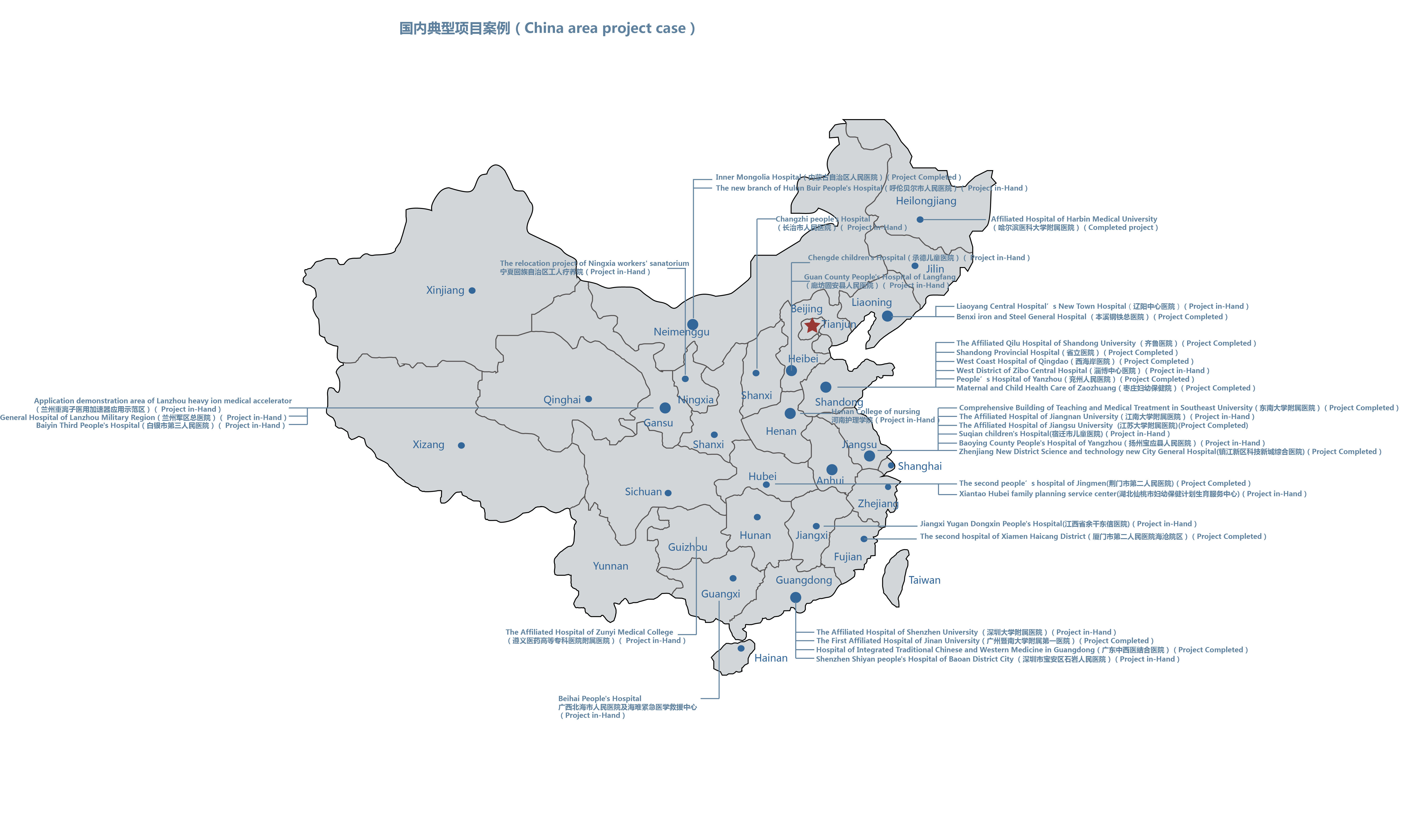 亮點(diǎn)：山東省院三分院醫(yī)院建筑作品如星星之火，燎原神州大地